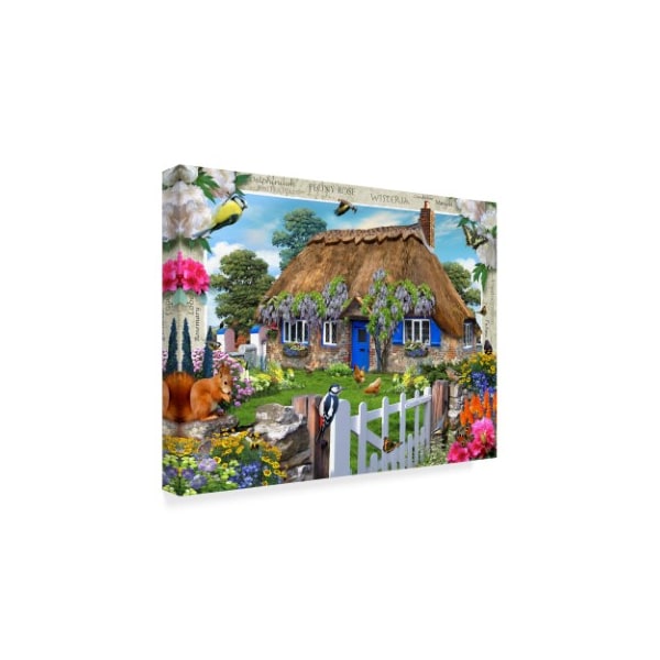 Howard Robinson 'Floral Home' Canvas Art,14x19